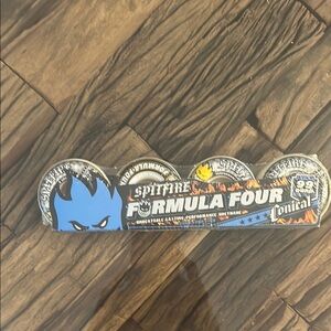 Spitfire Formula Four Wheels with Blue Flame Design